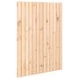 Voir la diapositive 2 : VIDAXL Tete de lit murale 82,5x3x110 cm Bois massif de pin