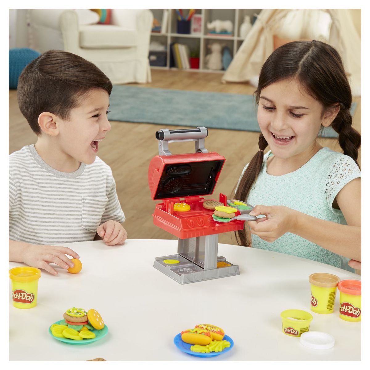 HASBRO Play-Doh Kitchen créations Le roi du grill 