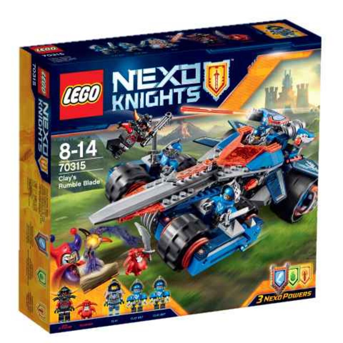 LEGO Nexo Knights 70315 - L'épée rugissante de Clay