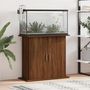 Voir la diapositive 1 : VIDAXL Support pour aquarium chêne marron 81x36x73cm bois d ingénierie