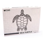 ECO WOOD ART Puzzle Mural En Bois - Tortue 84 Cm