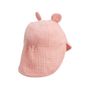 Voir la diapositive 2 : Petit Béguin Casquette cache-cou bébé en gaze de coton Mindanao