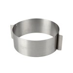 DR.OETKER Cercle à pâtisserie en acier inoxydable extensible de 16 à 30 cm Dr. Oetker Varino