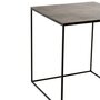Voir la diapositive 2 : Paris Prix Lot de 2 Tables d'Appoint Gigognes  Oxidize  55cm Noir