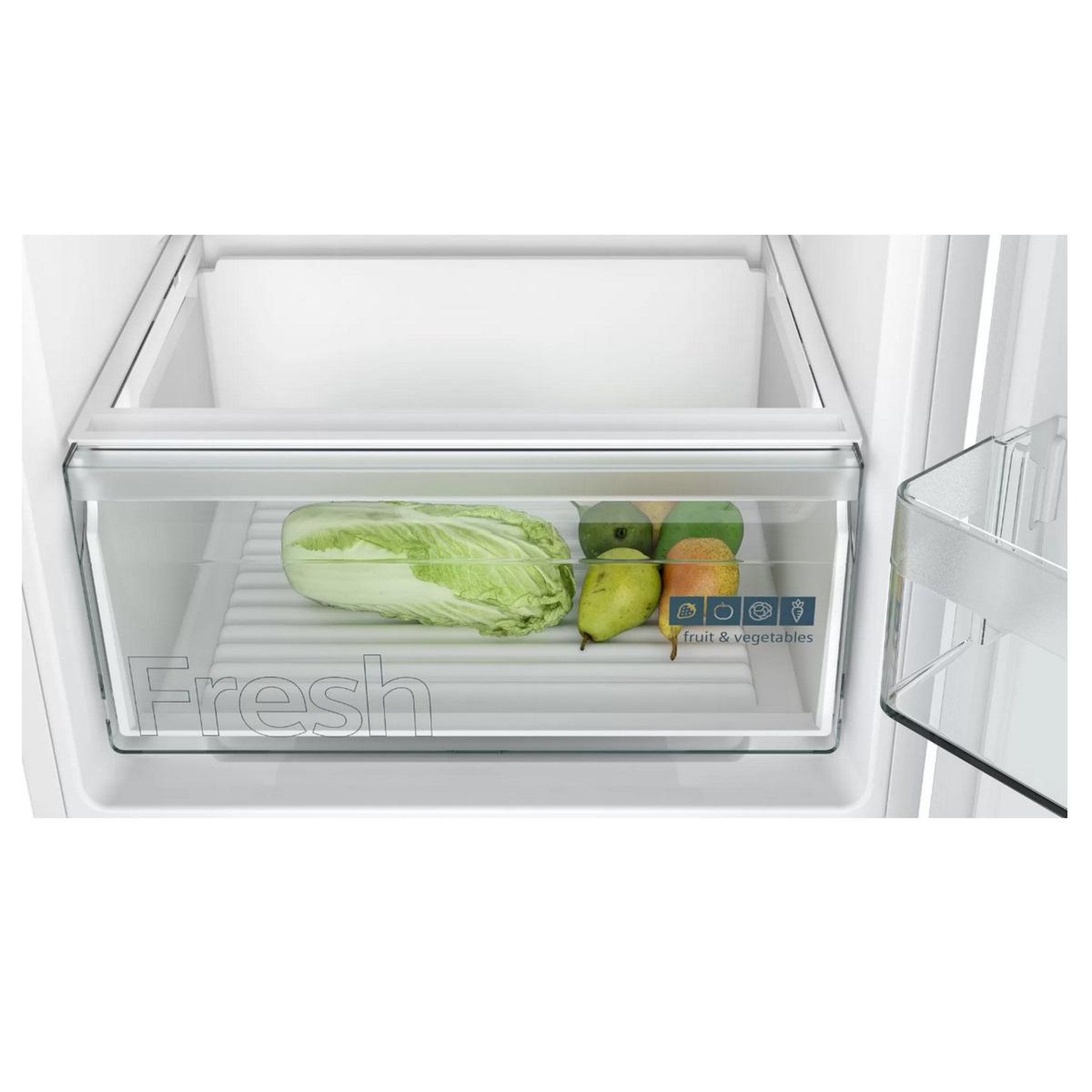 Voir la diapositive 5 : Siemens Réfrigérateur combiné intégrable à glissières 267l blanc - ki86vnse0