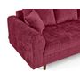 Voir la diapositive 6 : LISA DESIGN Rune - canapé droit 2 places en velours texturé