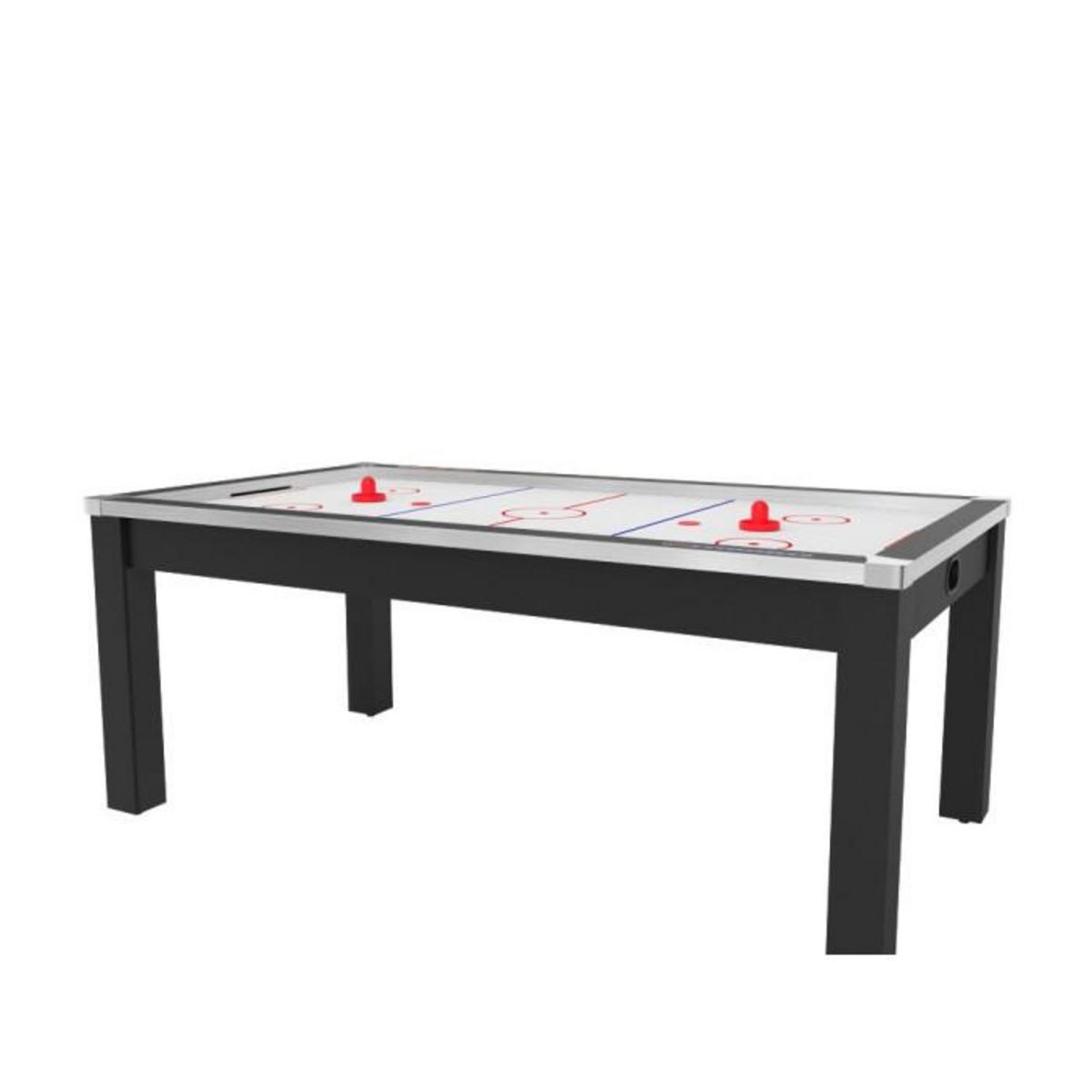 Paris Prix Table de Air Hockey Convertible  Calgary  213cm Noir