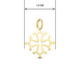 Voir la diapositive 5 : L'ATELIER D'AZUR Collier - Médaille Croix Occitane Or 18 Carats 750/000 Jaune - Chaine Dorée