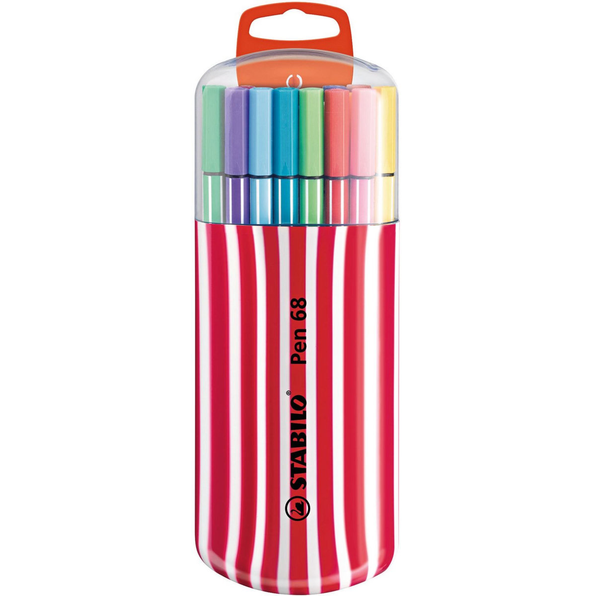 STABILO Etui de 20 feutres Pen 68 couleur framboise