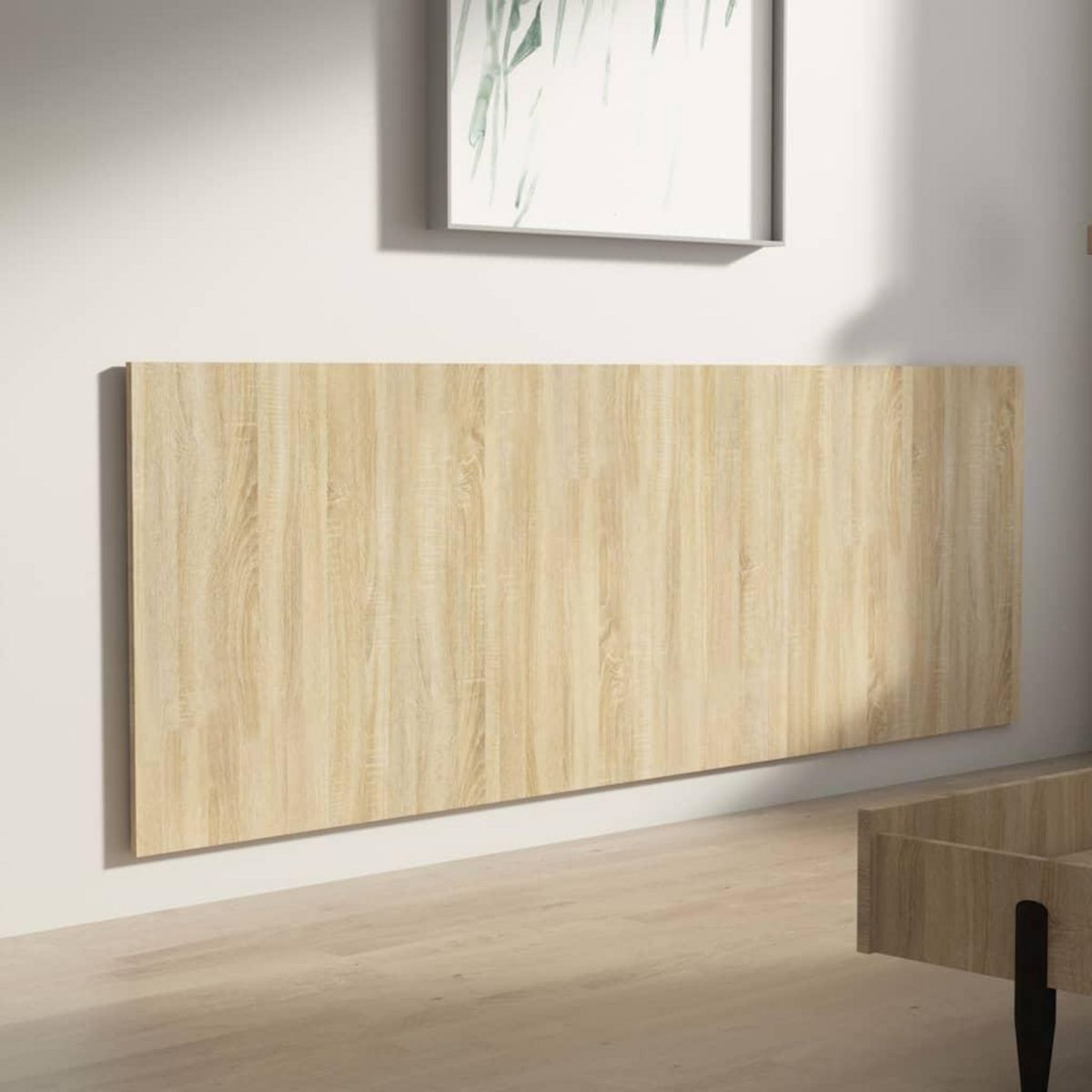 VIDAXL Tete de lit murale Chene sonoma 240x1,5x80 cm Bois d'ingenierie