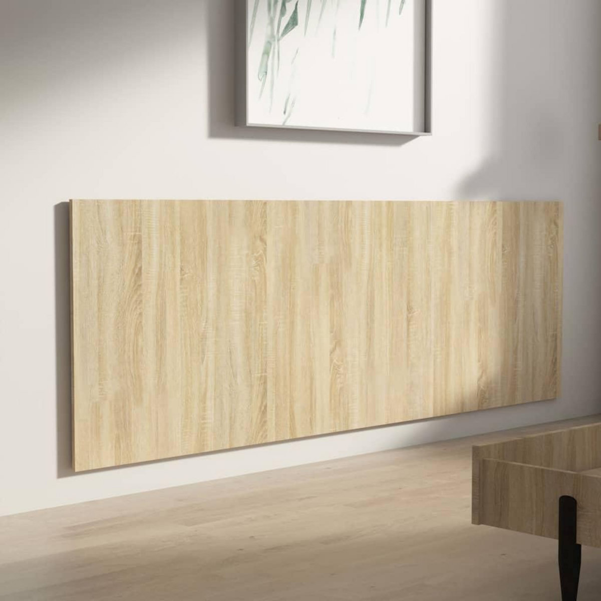VIDAXL Tete de lit murale Chene sonoma 240x1,5x80 cm Bois d'ingenierie