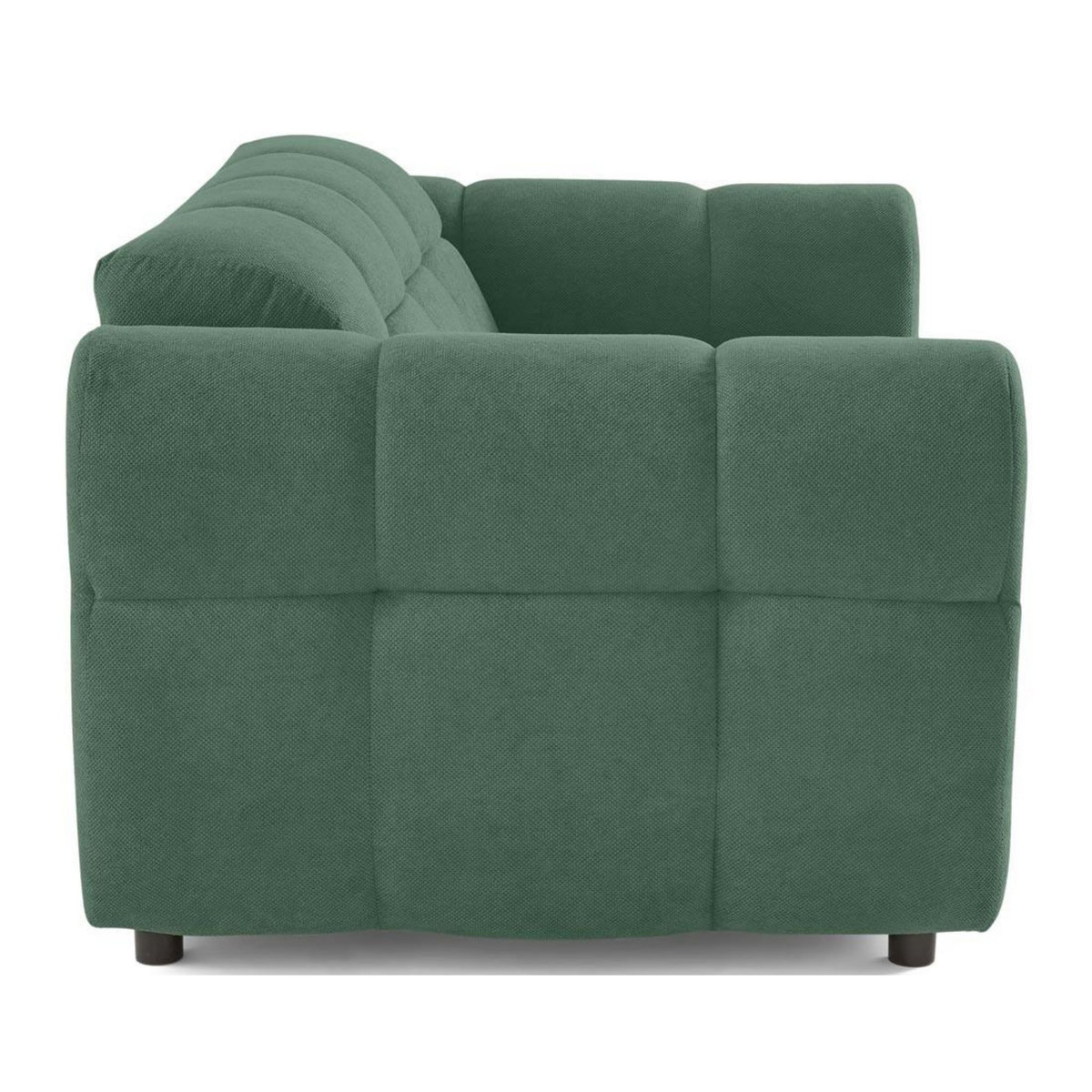 LISA DESIGN Ray - canapé droit 2 places en tissu texturé