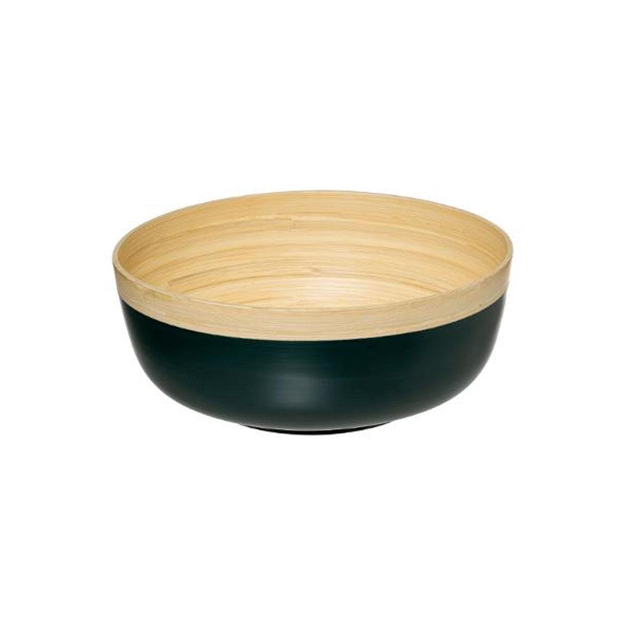 FIVE Saladier Rond Bambou  Modern  30cm Pétrole