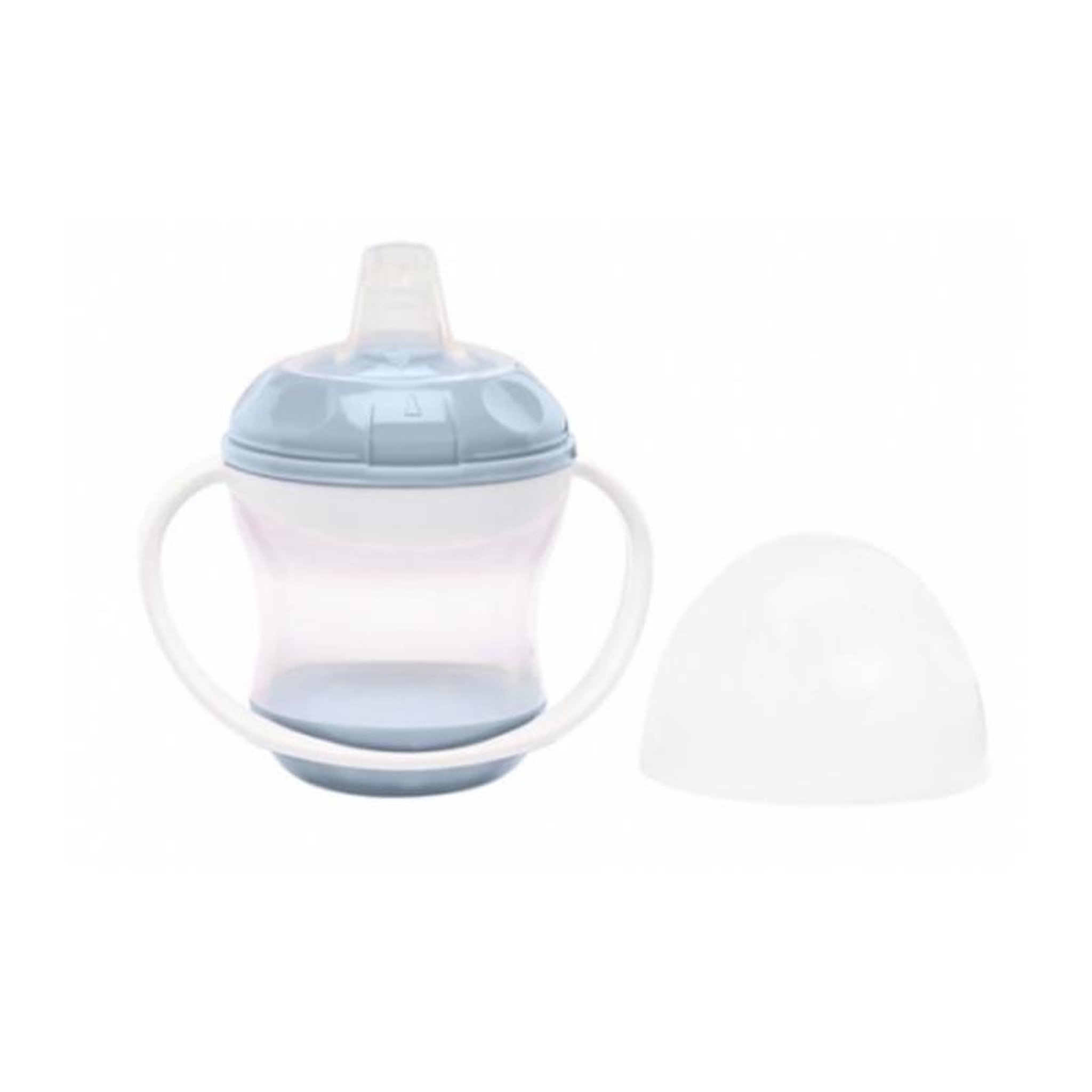 THERMOBABY THERMOBABY Tasse anti-fuites + couv - Fleur bleue