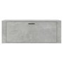 Voir la diapositive 5 : VIDAXL Armoire a chaussures murale Gris beton 100x35x38 cm