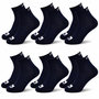 Voir la diapositive 1 : QUIKSILVER Quiksilver Pack de Chaussettes Homme QUARTER– Lot 6 Paires Sport