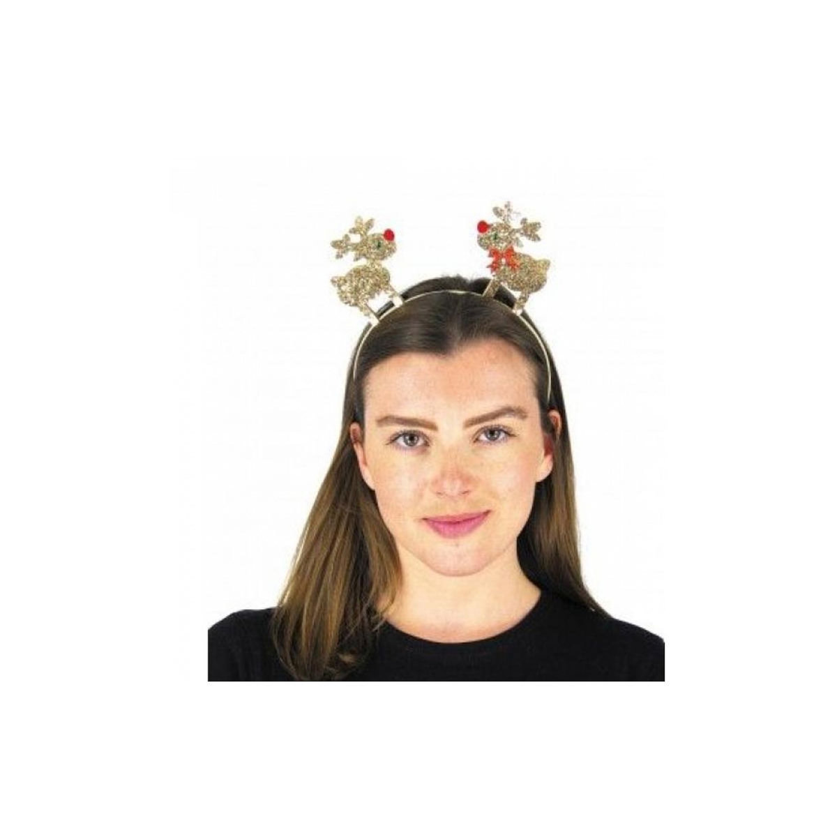 PartyPro Serre tete rennes à paillettes