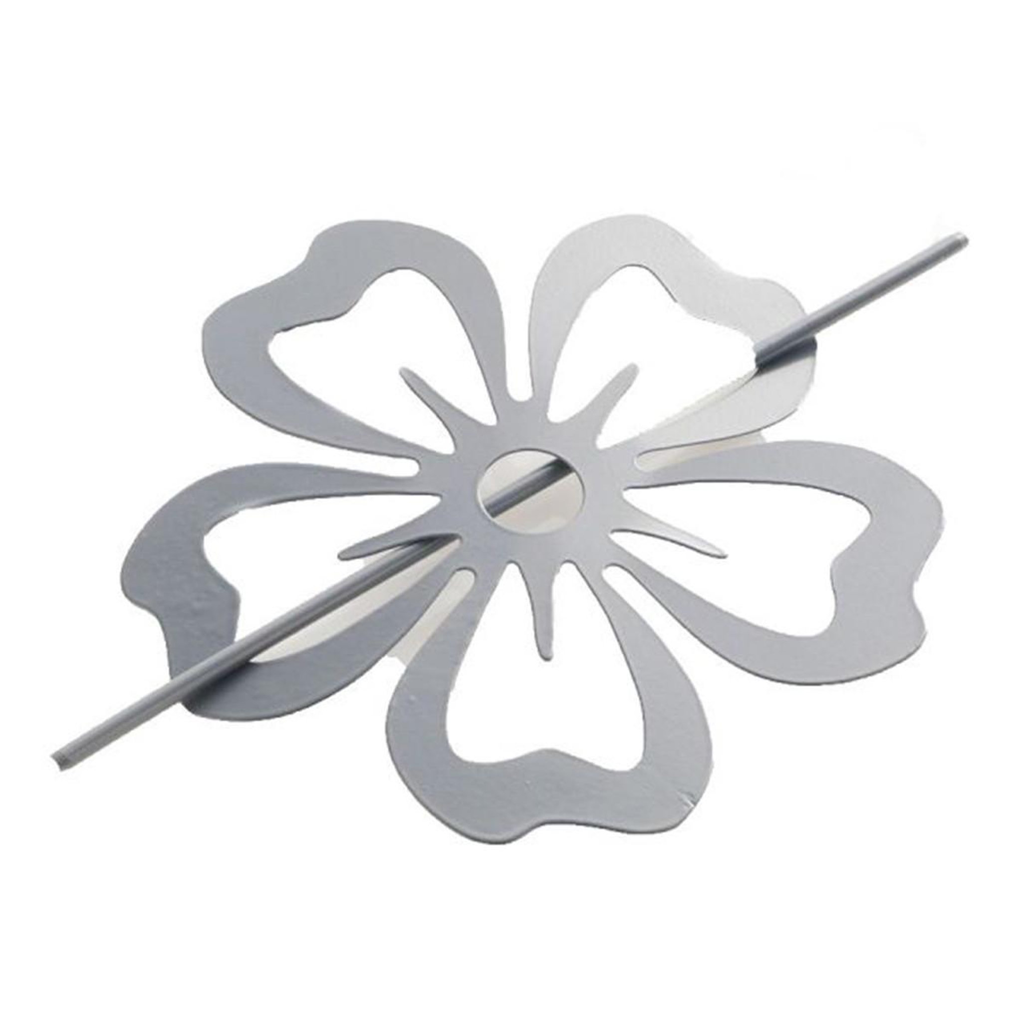 Douceur d'Intérieur Embrasse de rideau broche  pétaly  15cm gris
