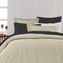 Voir la diapositive 3 : Sensei Maison Taie de traversin en percale de coton SOFT PERCALE - 45x185 cm