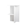 Voir la diapositive 1 : Habitat et Jardin Table de chevet en bois  Leray  - 36 x 36 x 60 cm - Blanc