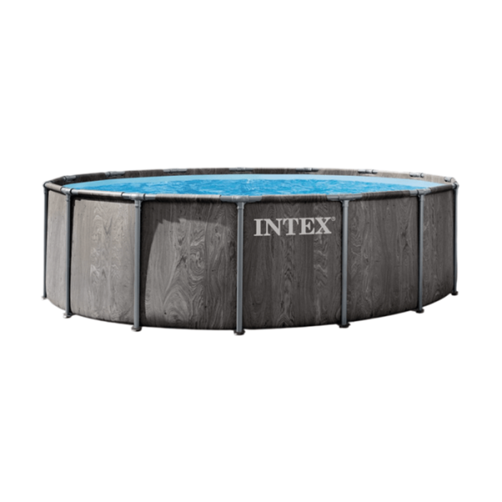 INTEX Kit piscine hors sol tubulaire intex - baltik - 457 x 122 cm - ronde (pompe, bâche, tapis de sol et échelle) - 26742nd