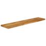 Voir la diapositive 2 : VIDAXL Dessus de table a bord vivant 160x40x2,5cm bois massif manguier