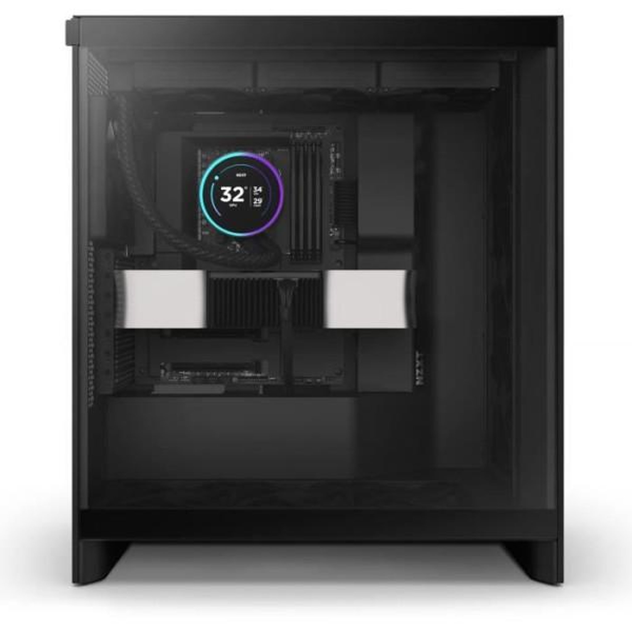 NZXT Watercooling - nzxt - rl-kn36e-b2 - kraken elite 360 - écran 2.72 et anneau rgb personnalisable - noir