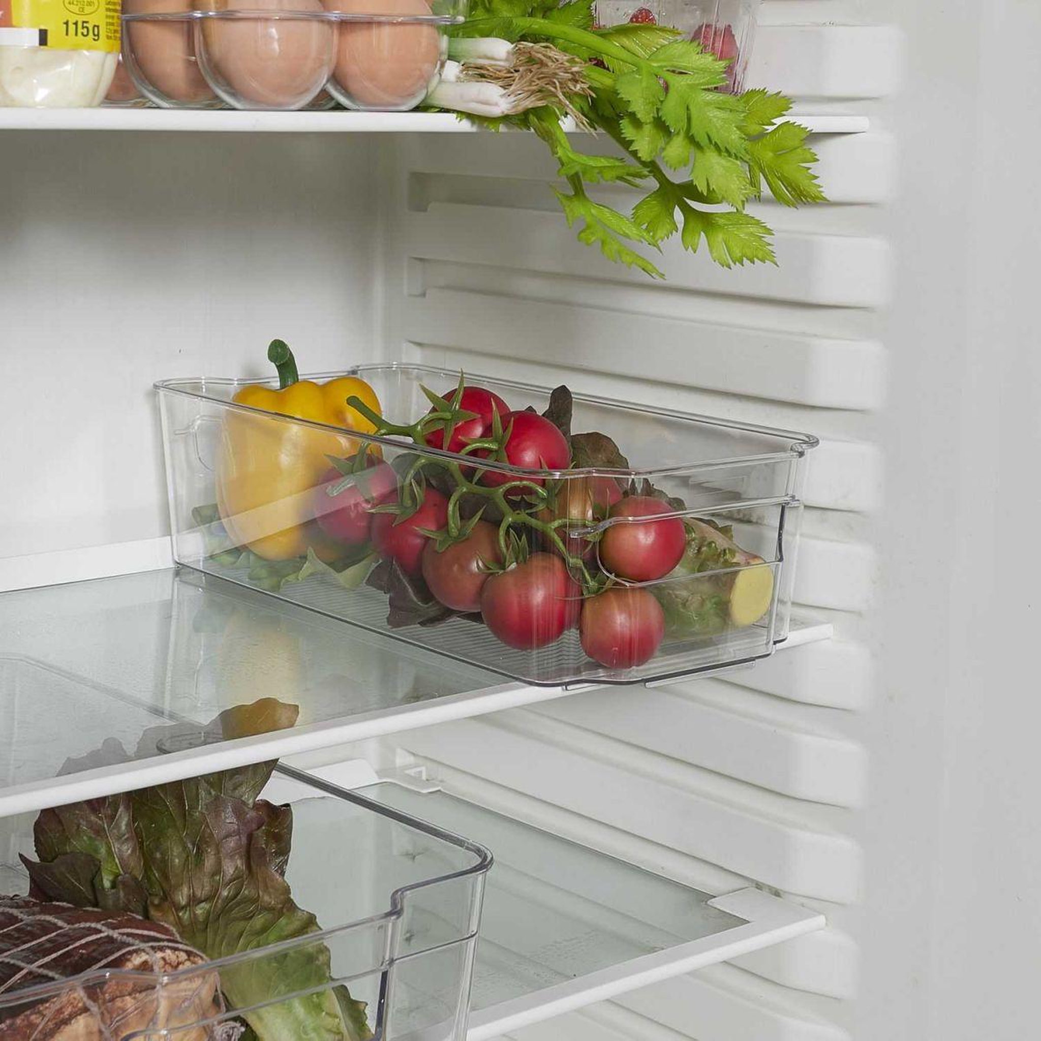 Voir la diapositive 3 : COOK CONCEPT Bac de rangement frigo  line  5l transparent