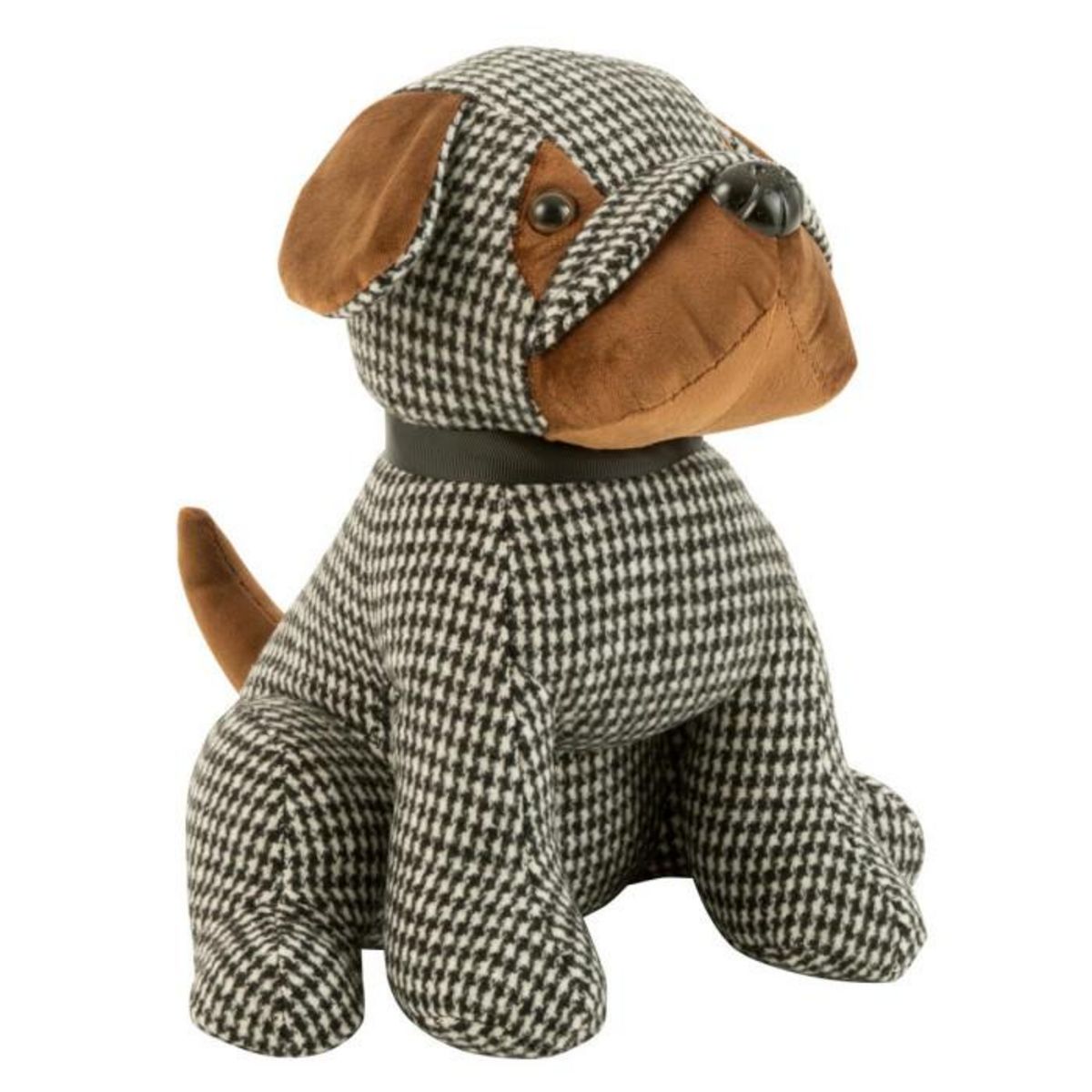 Paris Prix Cale-Porte Chien  Carreaux  26cm Noir