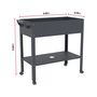 Voir la diapositive 4 : Habitat et Jardin Table de rempotage  Hibiscus  - 82 x 43 x 83 cm - Anthracite