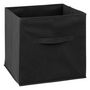 Voir la diapositive 3 : FIVE Étagère & 6 Boîtes de Rangement  Module  98cm Noir
