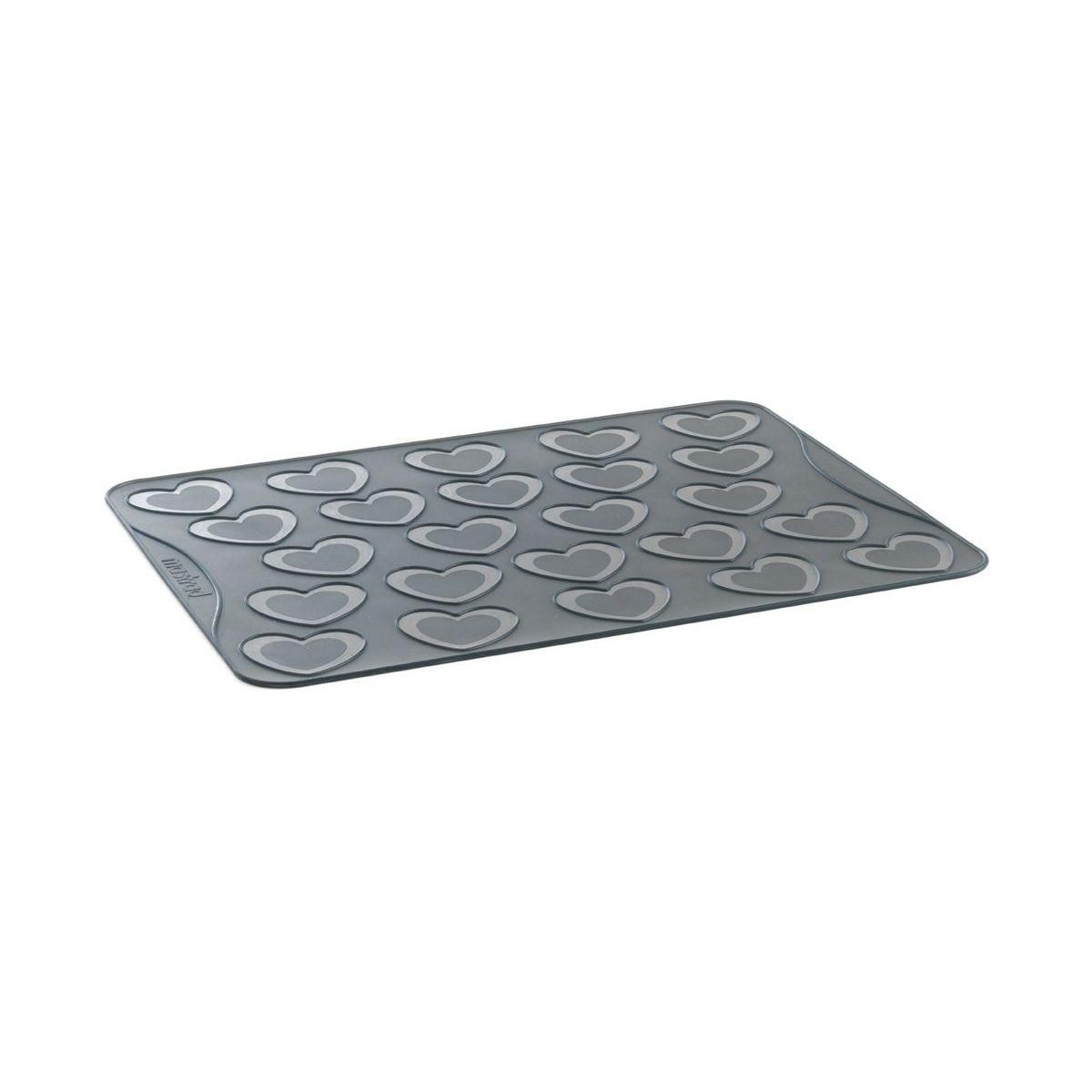 MASTRAD Plaque de cuisson macarons coeurs 30X40X1 cm