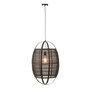 Voir la diapositive 2 : Paris Prix Lampe Suspension en Bambou  Ion  66cm Noir