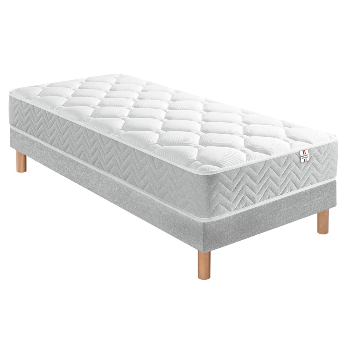 Matelas ressorts ensachés  90x200 cm LUBERON