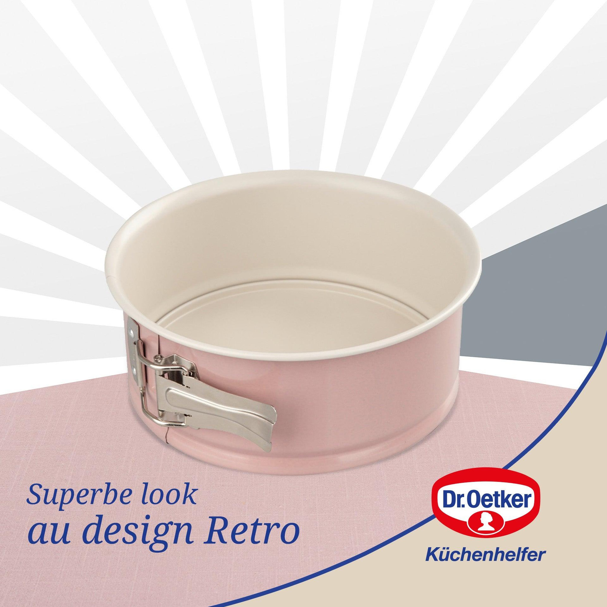 Voir la diapositive 6 : DR.OETKER Moule à manqué à charnière 18 cm dr.oetker rétro