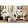 Voir la diapositive 2 : ATMOSPHERA Lampe champignon en métal LITO - D. 20 cm - Beige