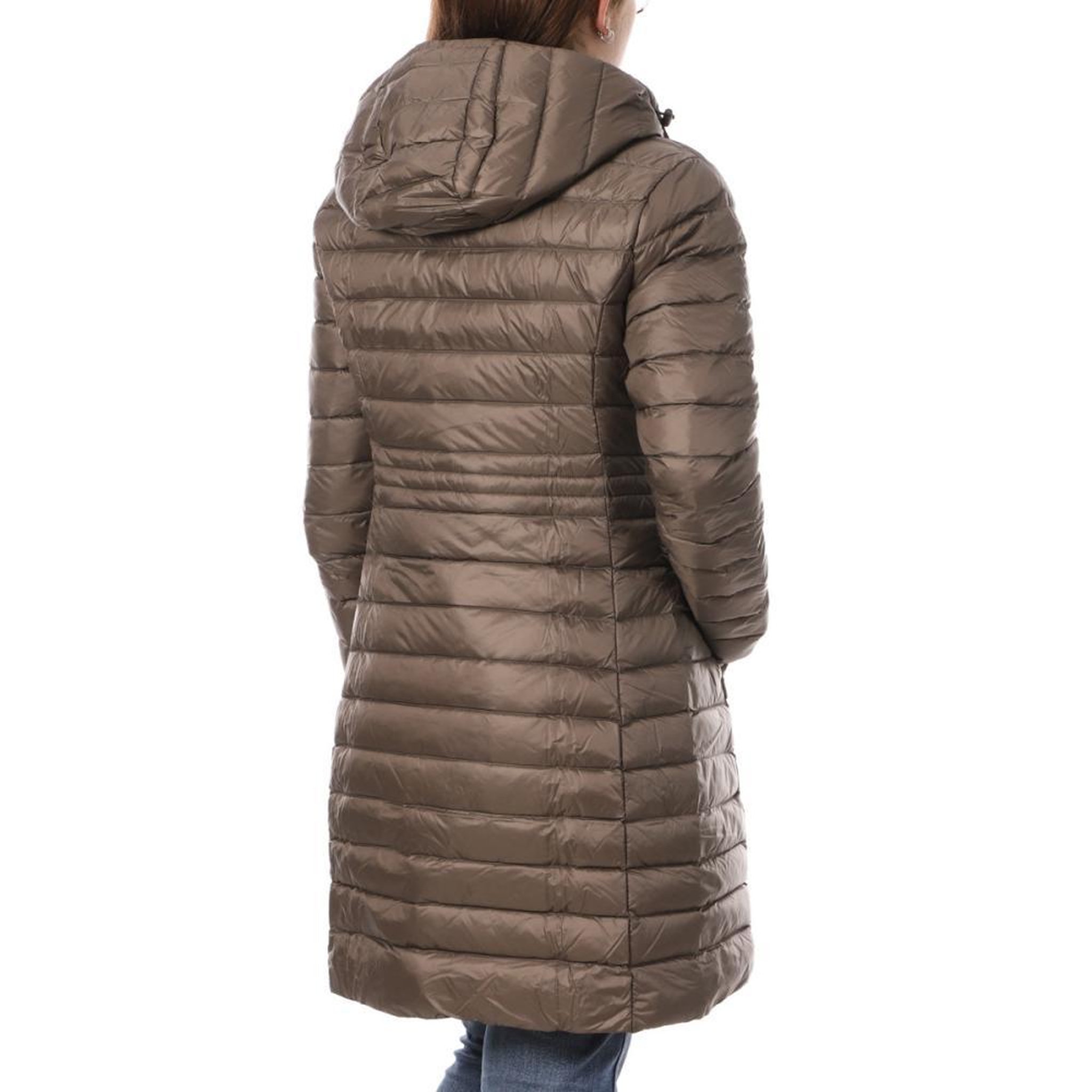 Voir la diapositive 2 : JUSTOVERTHETOPJOTT Doudoune Taupe Femme Jott Vero