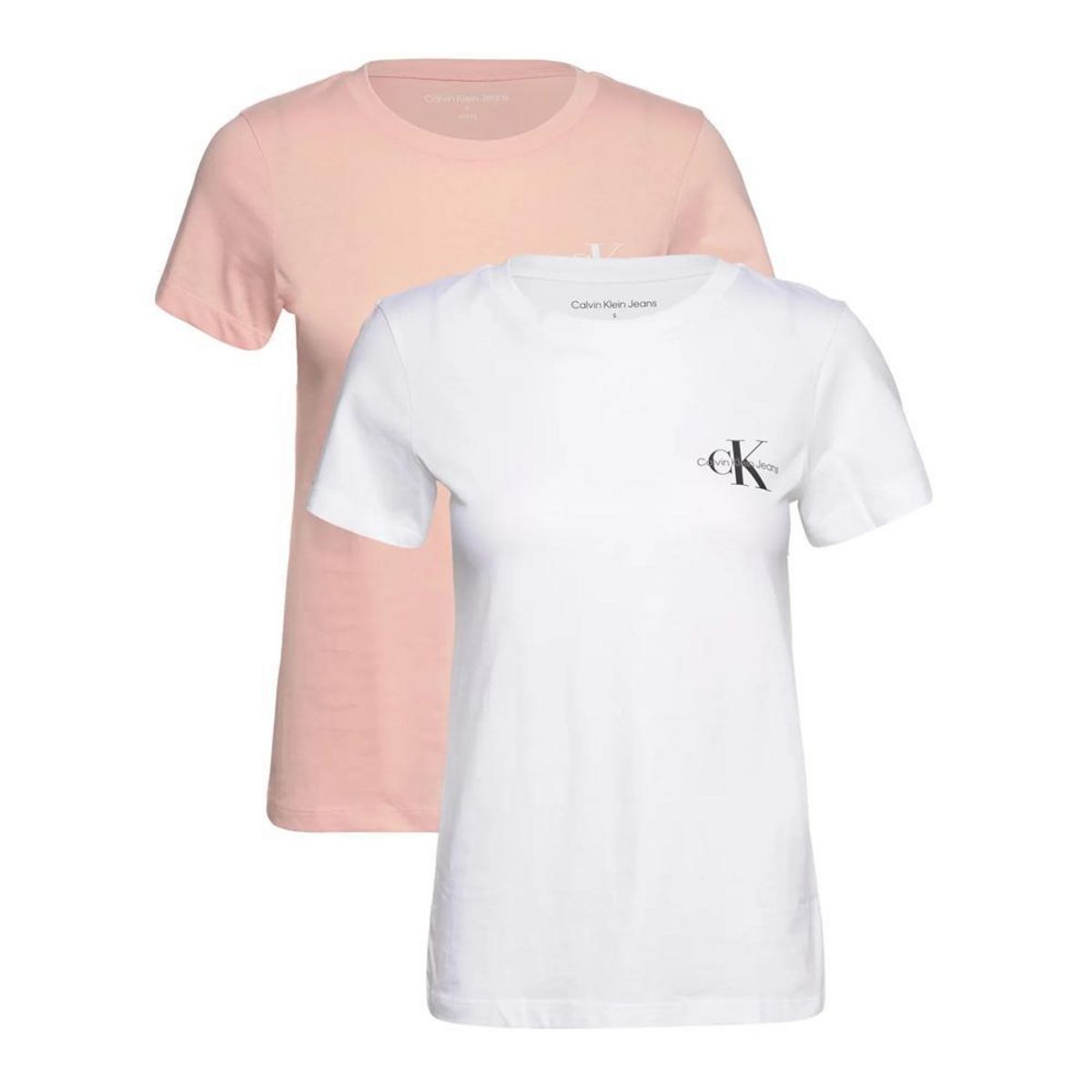 CALVIN KLEIN JEANS T shirts Blanc/ Femme Calvin Klein Jeans Slim