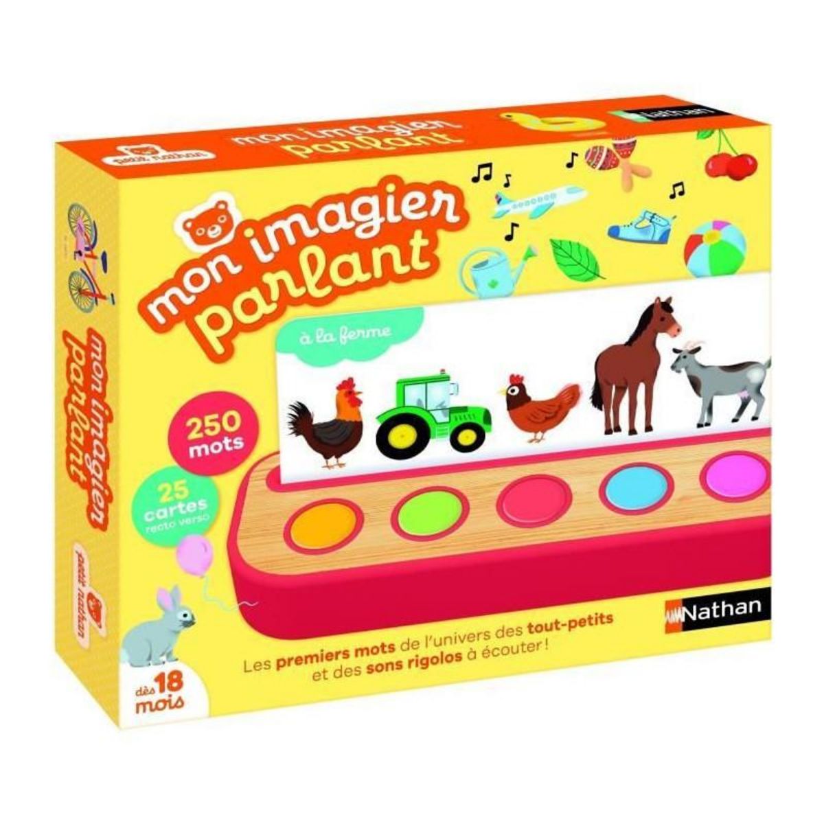 Nathan MON IMAGIER PARLANT - Jeu d'apprentissage - NATHAN