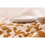 Voir la diapositive 5 : ATMOSPHERA Nappe Antitache Imprimée  Jolan  140x240cm Ocre
