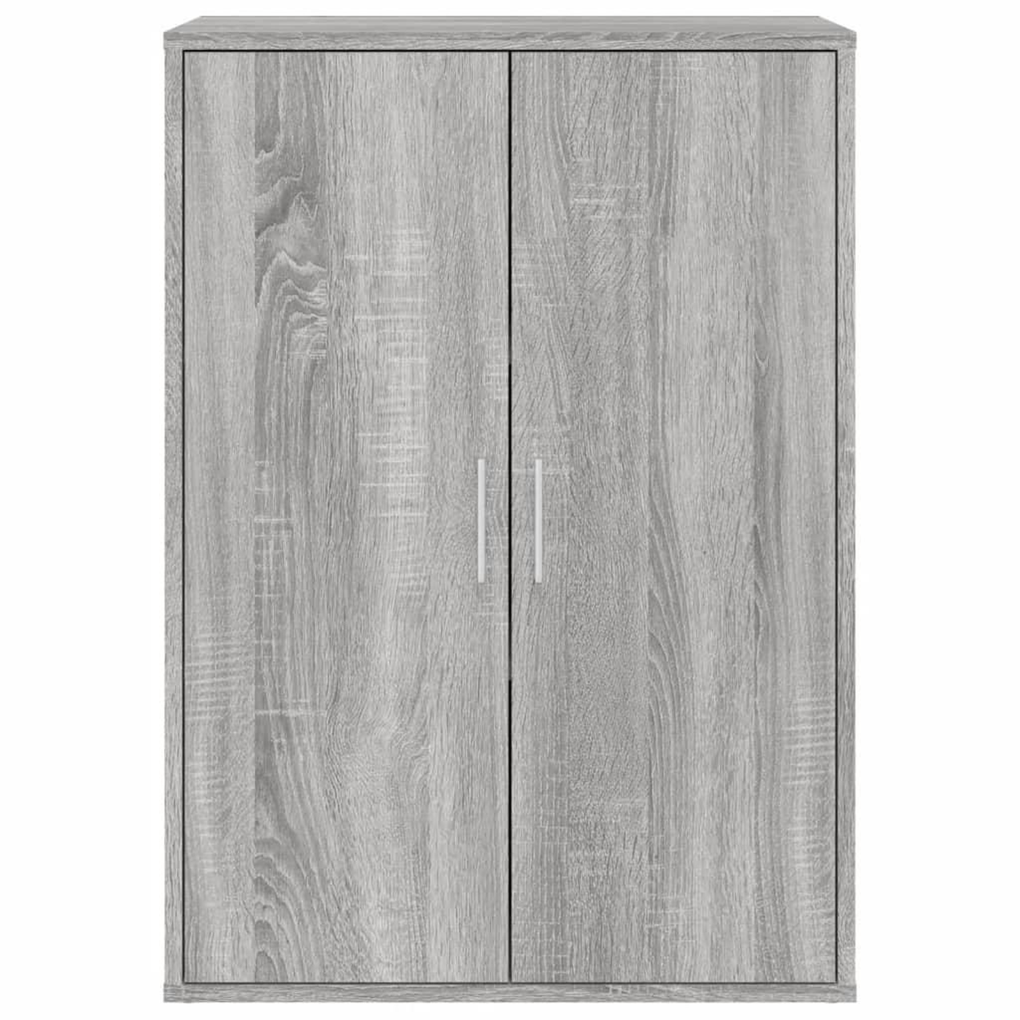 Voir la diapositive 5 : VIDAXL Buffet sonoma gris 60x31x84 cm bois d'ingenierie