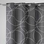 Voir la diapositive 2 : Douceur d'Intérieur Rideau à œillets 140x240 microfibre Elton
