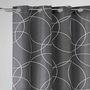 Voir la diapositive 2 : Douceur d'Intérieur Rideau à œillets 140x240 microfibre Elton