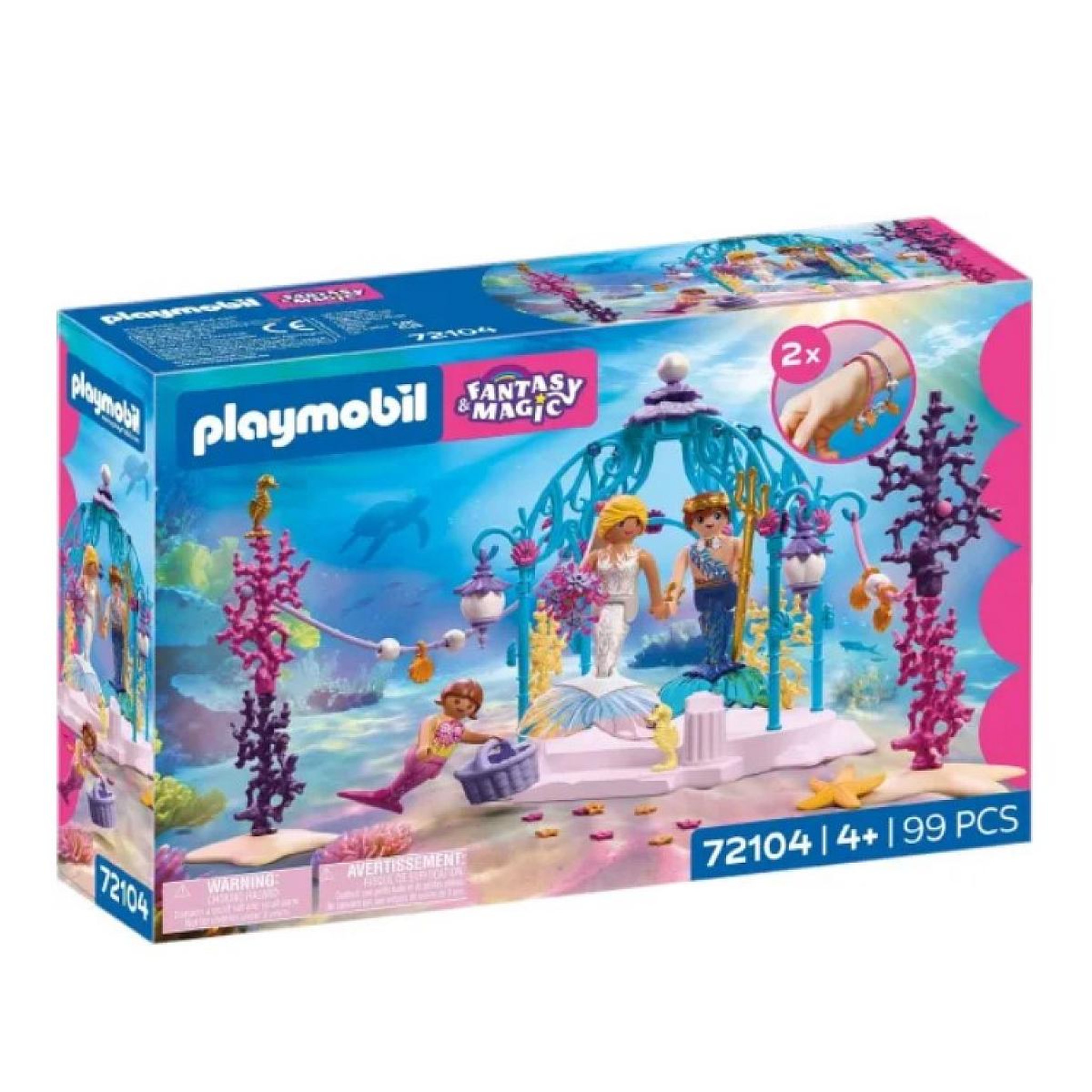 PLAYMOBIL 72104 Mariage des sirènes