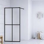 VIDAXL Ecran de douche Verre trempe depoli 140x195 cm