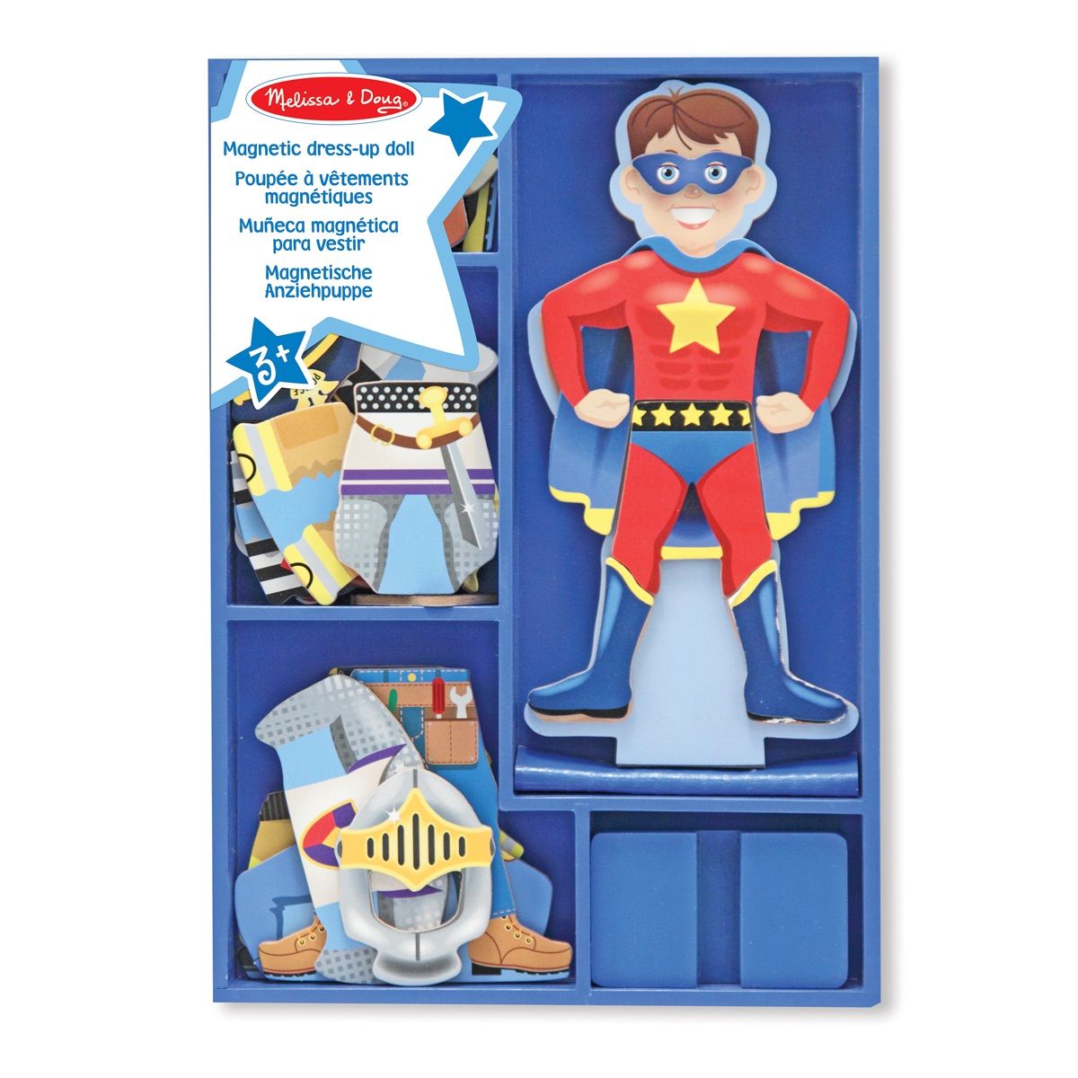 Melissa & Doug Poupée Billy Magnétique pour le Jeu de Simulation 