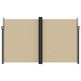 Voir la diapositive 3 : VIDAXL Auvent lateral retractable beige 200x1200 cm