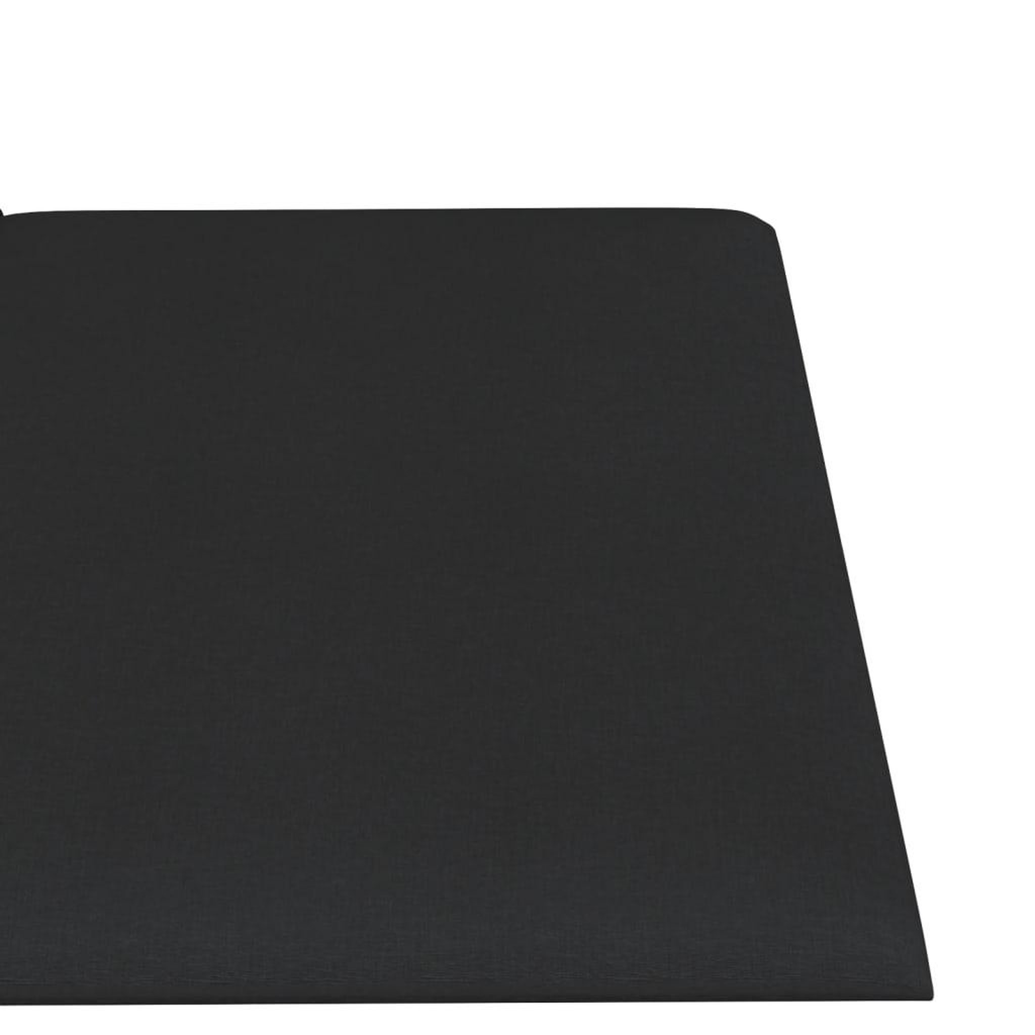 Voir la diapositive 5 : VIDAXL Panneaux muraux 12 pcs Noir 60x15 cm Tissu 1,08 m^2