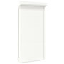 Voir la diapositive 2 : VIDAXL Volet roulant aluminium 110x220 cm blanc