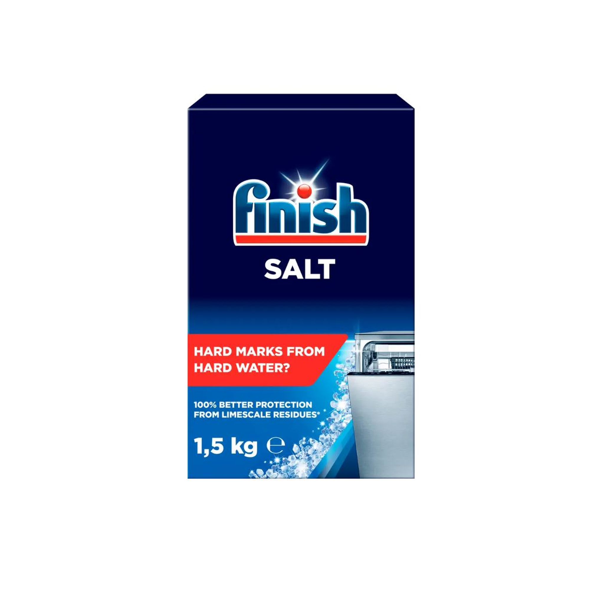 Voir la diapositive 2 : FINISH sel pour lave-vaisselle 1.5kg